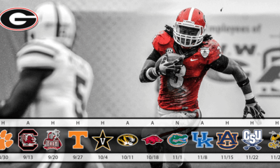 UGA Football Schedule Wallpaper