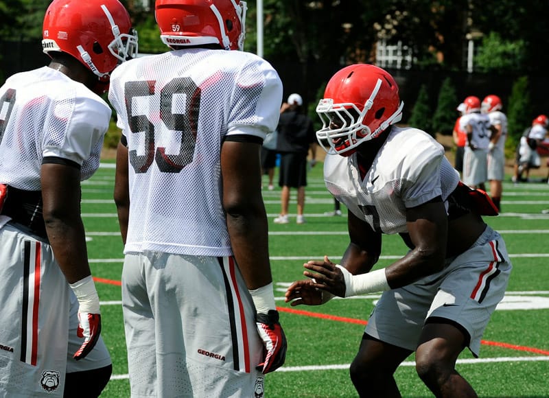 UGA Football 2014 Preseason Practice