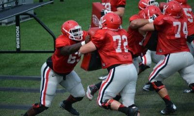 UGA Football Practice 8-7-14