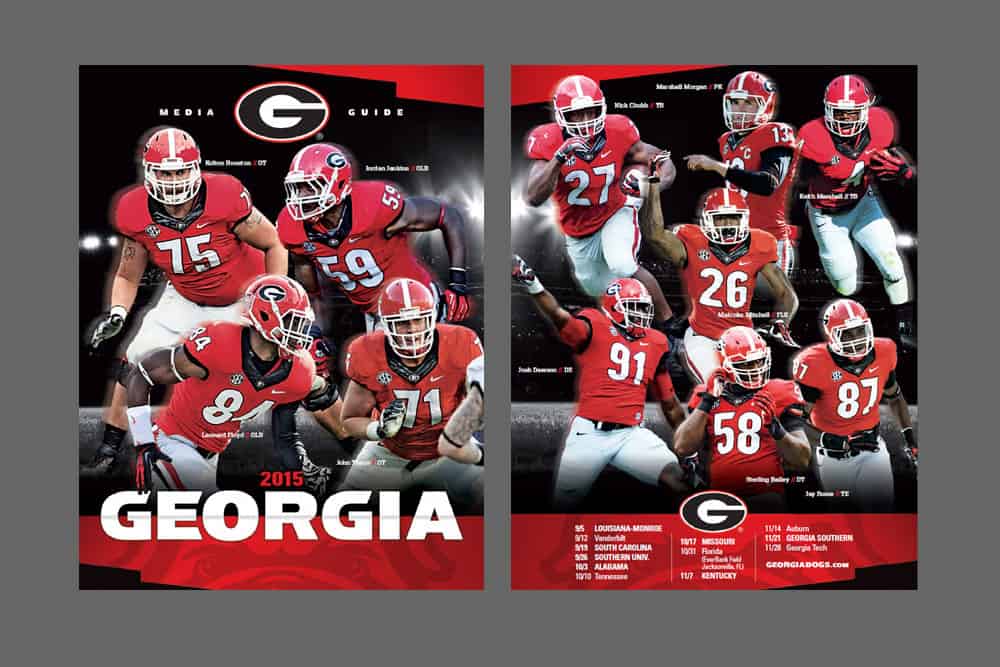 2015 UGA Football Media Guide