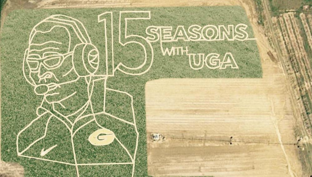 Mark Richt Corn Maze