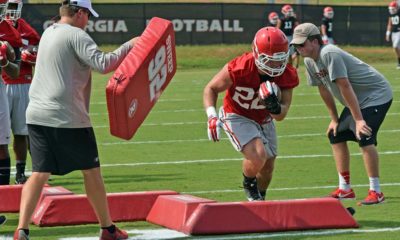 UGA Football Practice