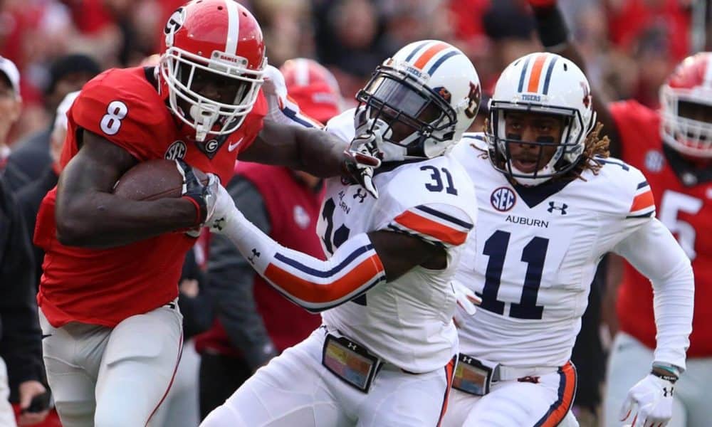 Time TV Set For Georgia Auburn Game On Nov 11 Uga Football Auburn 1000x600 