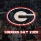 UGA Football Signing Day 2020