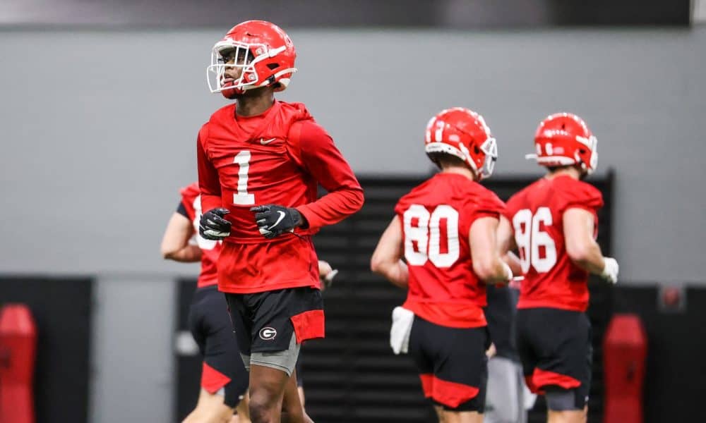 Uga Spring Practice Roster UGA football players comment following first spring practice