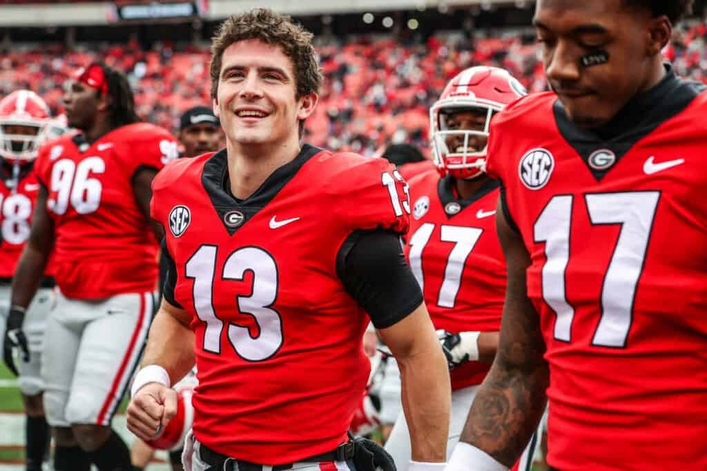 Georgia's Stetson Bennett named Burlsworth Trophy semifinalist
