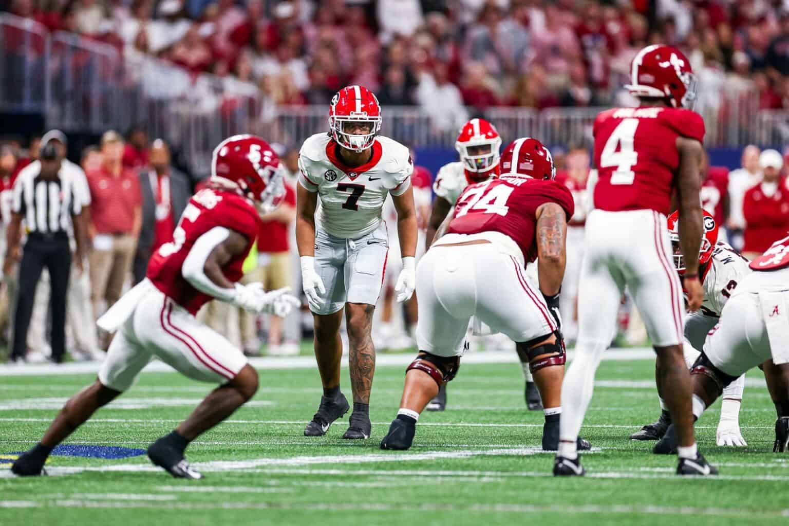 How To Watch The Georgia At Alabama Football Game Kickoff Time TV Channel 20231202 AJW FB SECCG 0649 1536x1024 