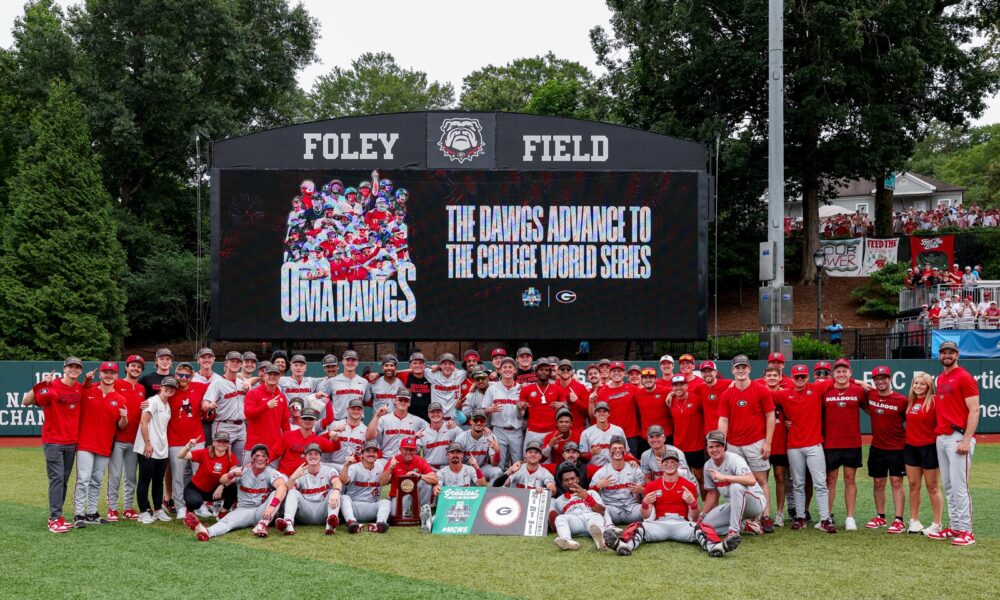 No. 3 Georgia advances to College World Series after sweep of No. 14 MSU