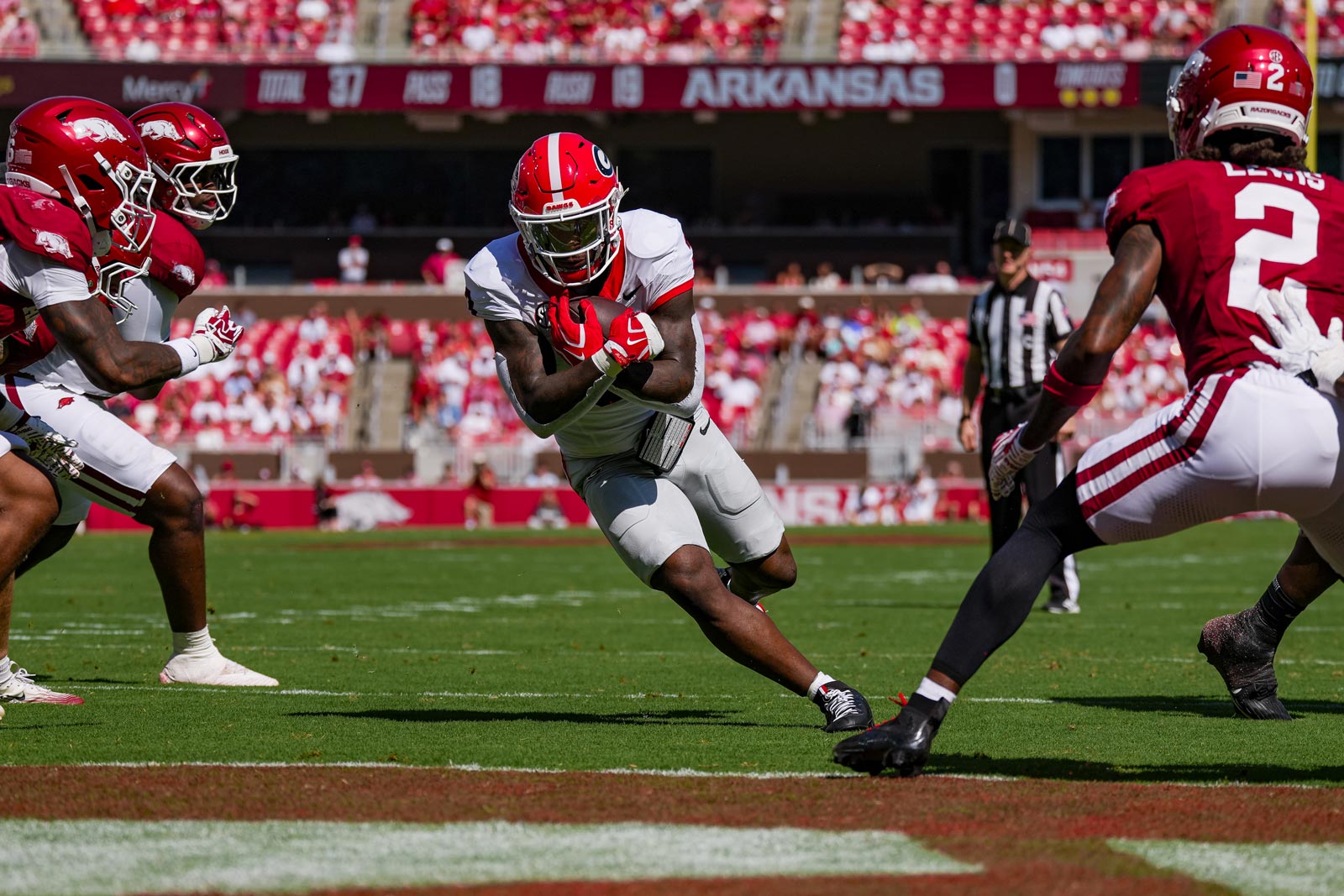 Georgia at Arkansas